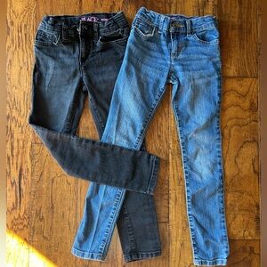 Children’s Place Girls Skinny Jeans - Black and Blue